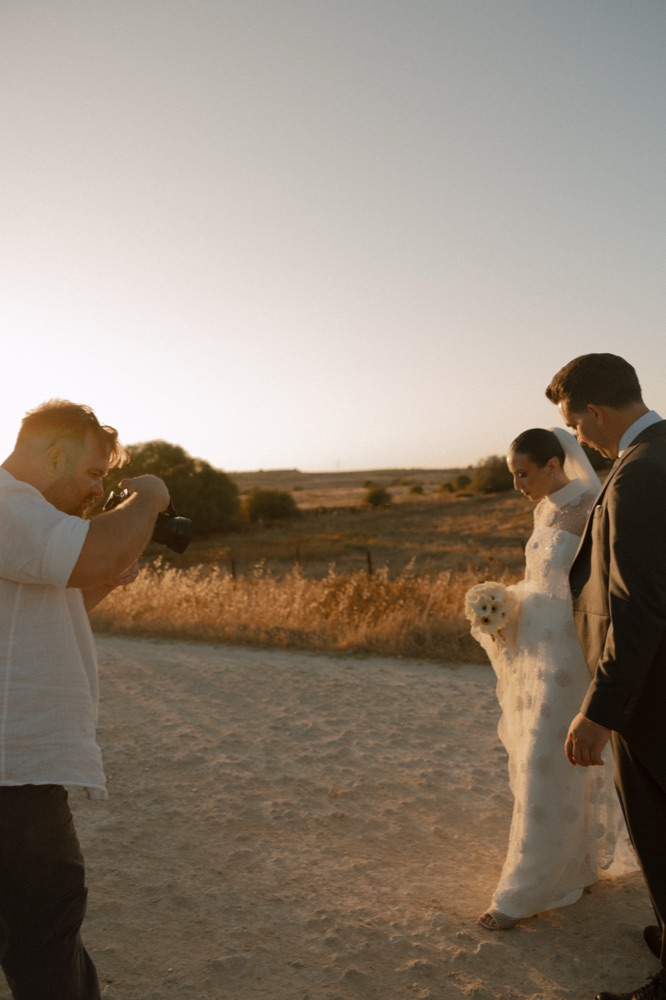Juanjo trabajando en una boda